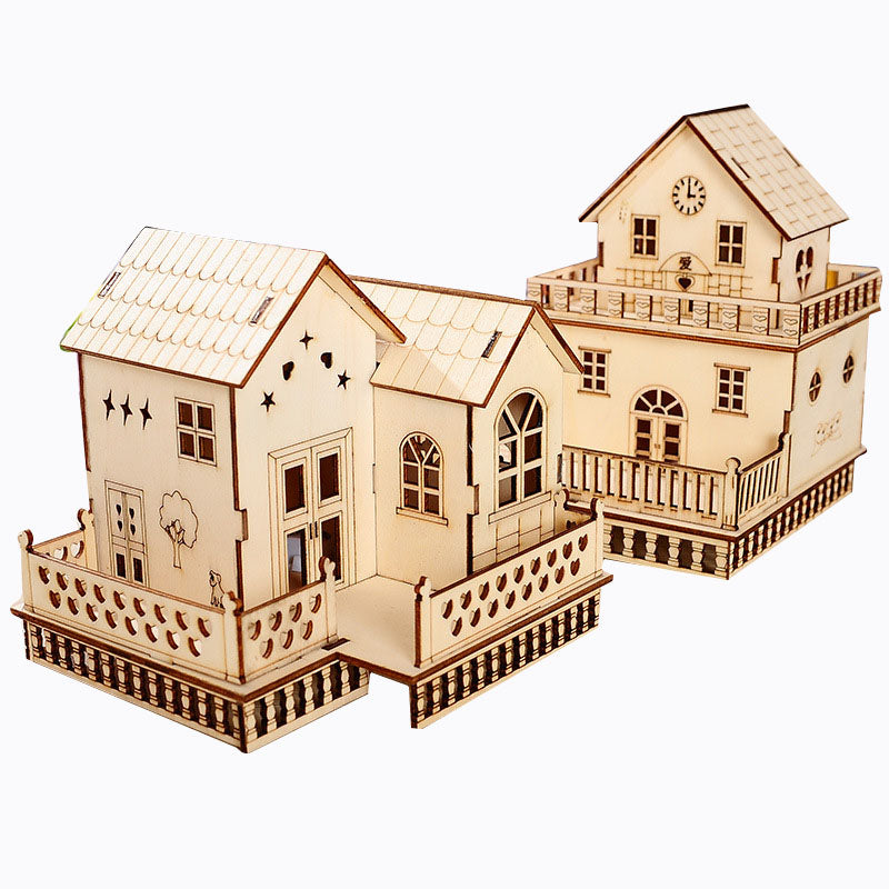 Villa Wooden Miniature