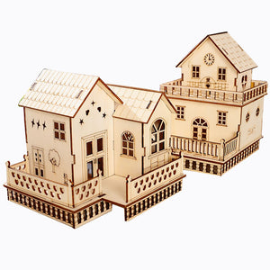 Villa Wooden Miniature