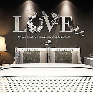 Removable 3D Leaf Decals